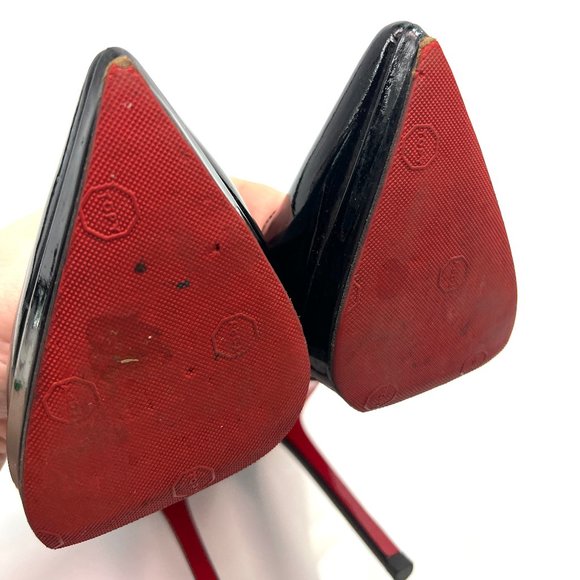 🔆Christian Louboutin Pigalle Plato 120 Pumps 40 - Picture 6 of 9